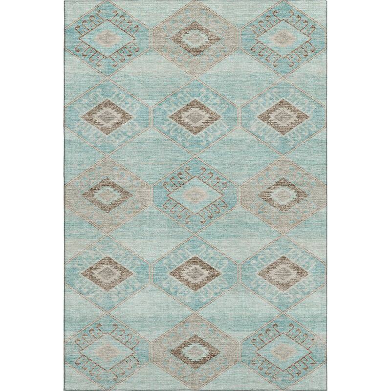 Premium Washable Super Soft Modern Global Mayfield Rug