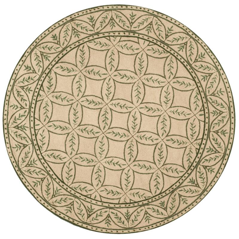 SAFAVIEH Handmade Wilton Latricia Country Floral Wool Rug