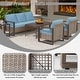 preview thumbnail 11 of 13, COZYWOR 5-Piece Outdoor Patio Conversation Set