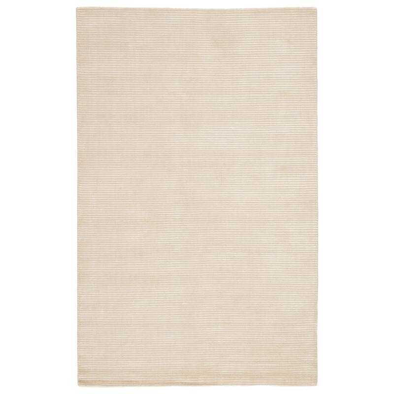 Phase Handmade Solid Color Textured Wool/ Viscose Area Rug