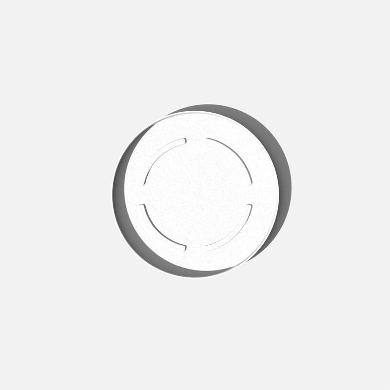 Veradek Mason Series Kona Planter Tray - 15 inch - White