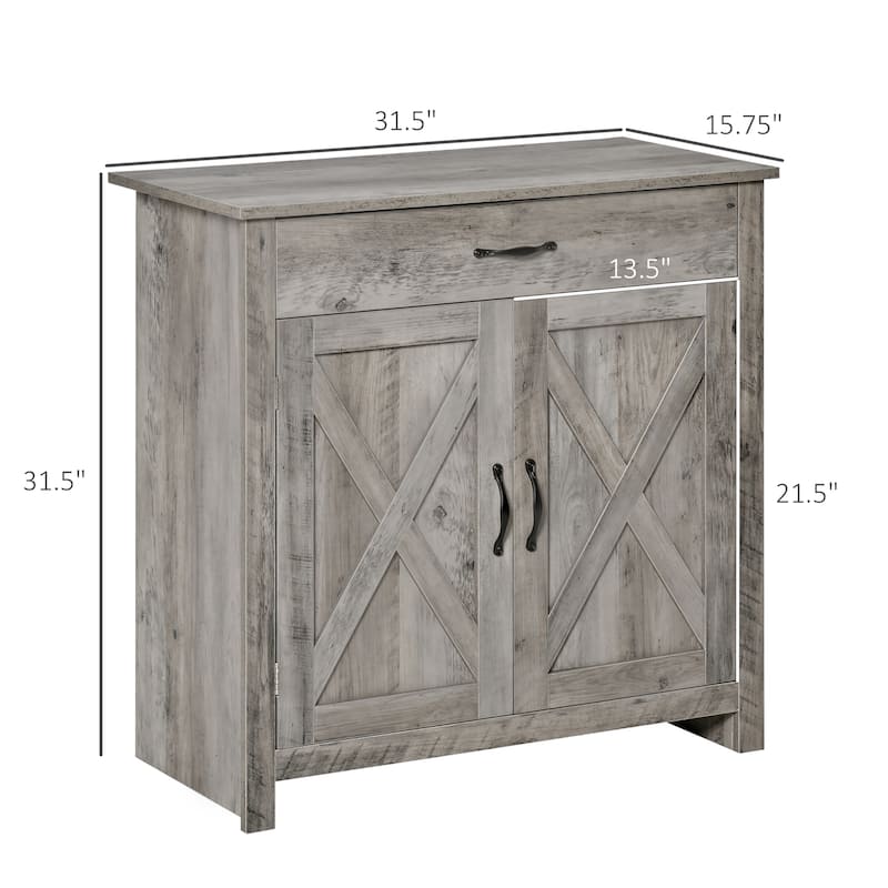 Farmhouse Sideboard Buffet Cabinet