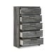preview thumbnail 10 of 18, Signature Design by Ashley Baystorm Gray Dresser