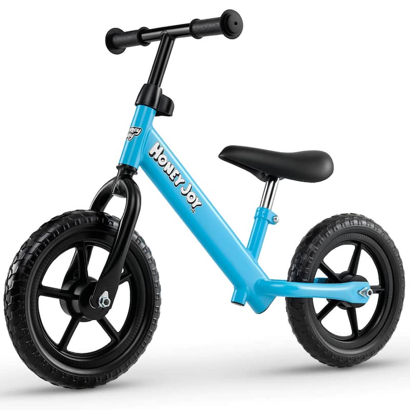 Honeyjoy 11” Lightweight Toddler Balance Bike, Tool-Free Adjustable - See Details - Blue