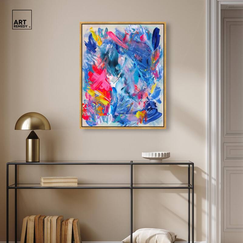 Colorburst Mirage Canvas by Art Remedy
