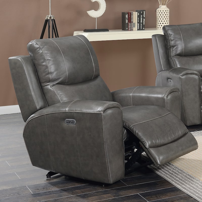 Copper Grove Fyti Top Grain Leather Power Reclining Chair