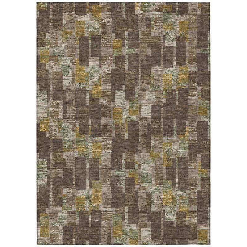 Machine Washable Indoor/ Outdoor Casual Carson Chantille Rug