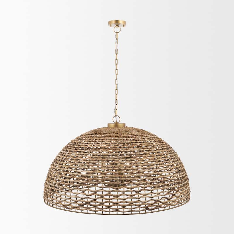 Sana Extra Large Watergrass Pendant Light - 37.8L x 37.8W x 21.5H