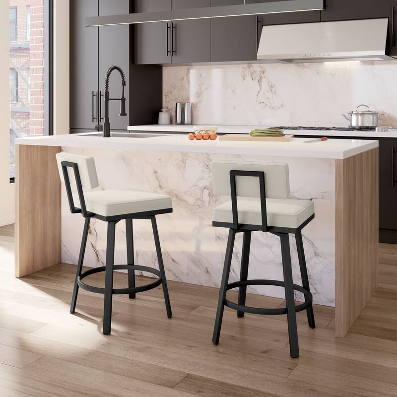 Amisco Staten Swivel Counter & Bar Stool