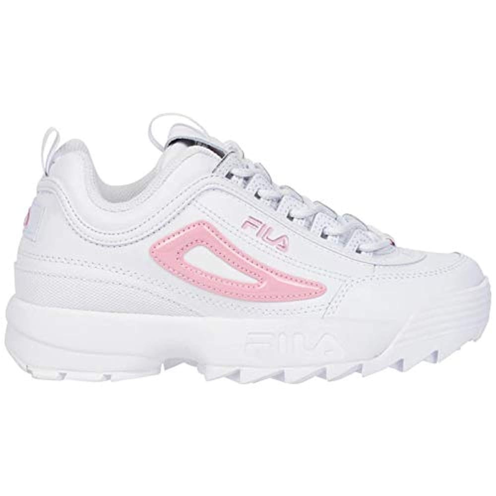 fila disruptor ii all white