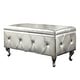 preview thumbnail 22 of 53, Upholstered Tufted Storage Bench