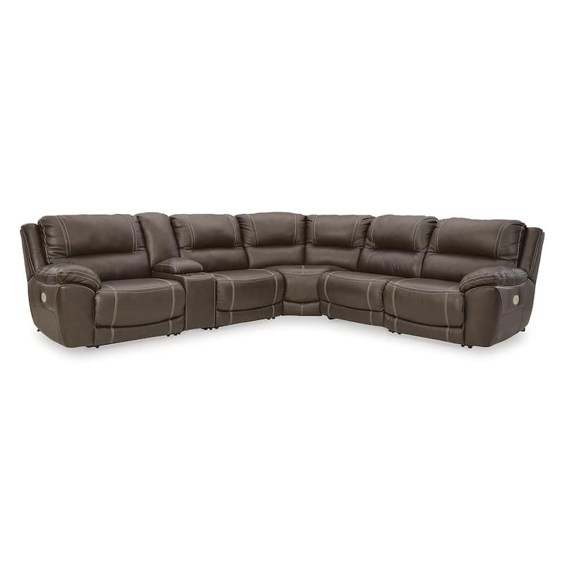 Signature Design by Ashley Dunleith Chocolate 7-Piece Upholstery Package - 109" W x 104" D x 43" H