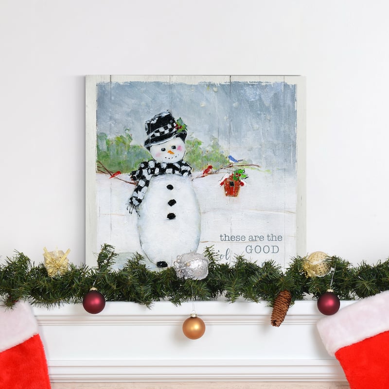 Winter Together-Premium Gallery Wrapped Canvas - Ready to Hang