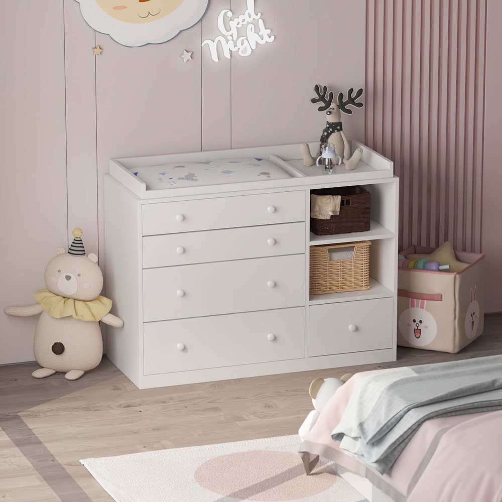 Baby chest of drawers with bath sale