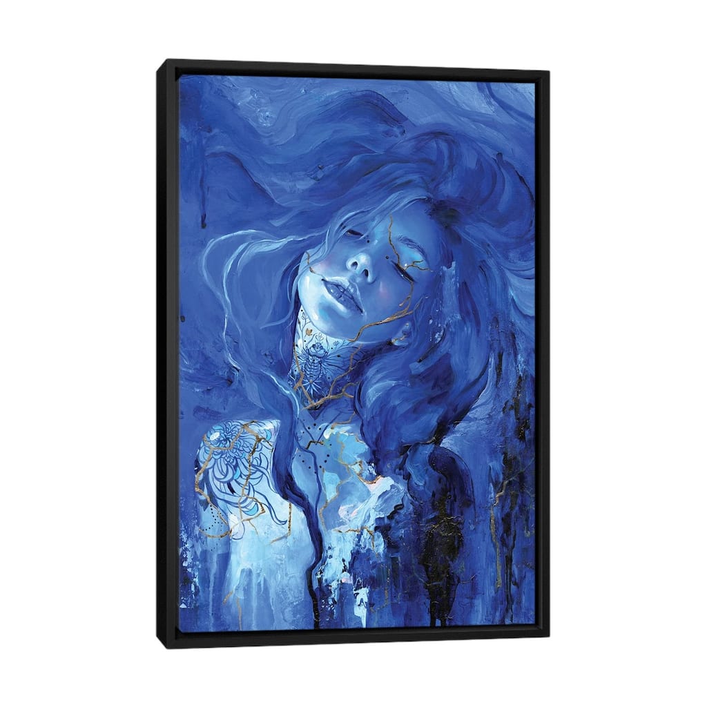 iCanvas "Kintsugi" by Eva Gamayun Framed Canvas Print