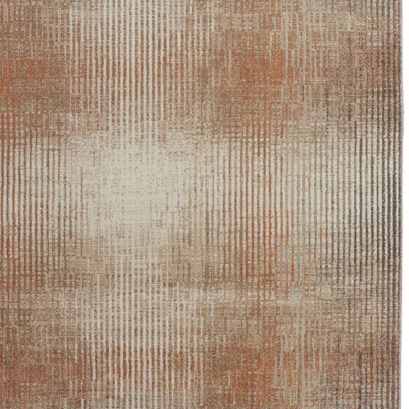 HomeRoots Abstract Industrial Rectangle Area Rug
