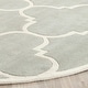 preview thumbnail 95 of 112, SAFAVIEH Handmade Chatham Vicie Modern Wool Rug