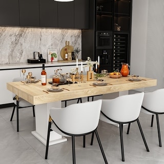 78.7"W Table Dining Table Meeting Table Working Station PC Desk - 78.7"Wx39.3"D
