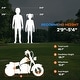 preview thumbnail 9 of 37, Electric Motorcycle for Kids, 24V 250W Kids Electric Dirt Bike, Two Speed Max Up to 14MPH