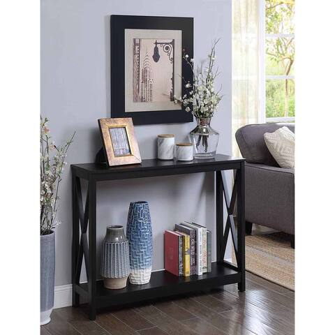 Copper Grove Cranesbill X-Base Console Table