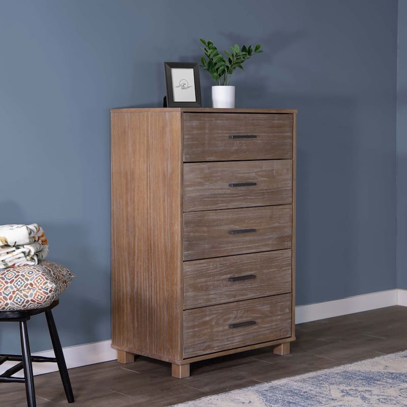 Grain Wood Furniture Loft 5-Drawer Chest