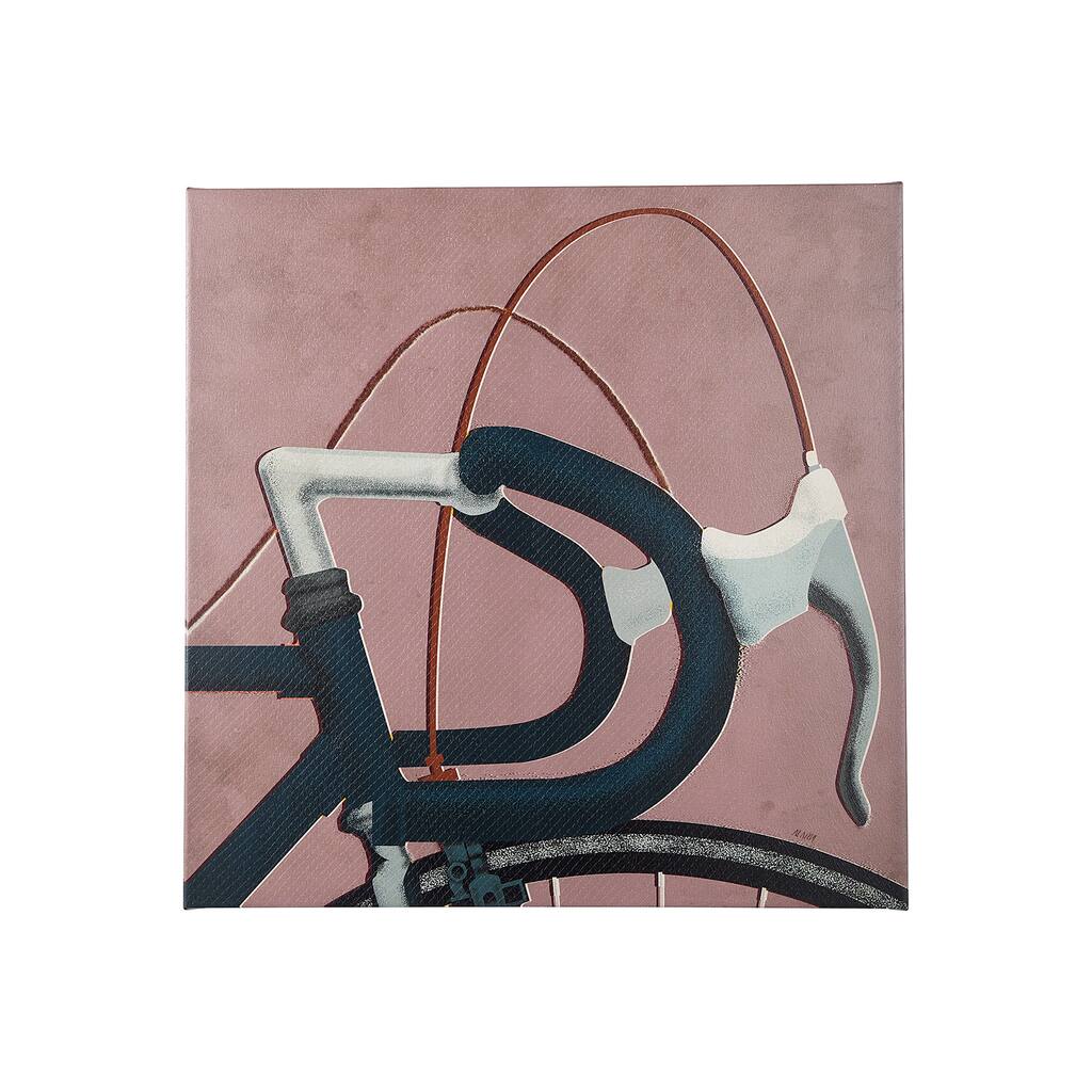 Bike Handle II (30 x 30) Canvas Art Print