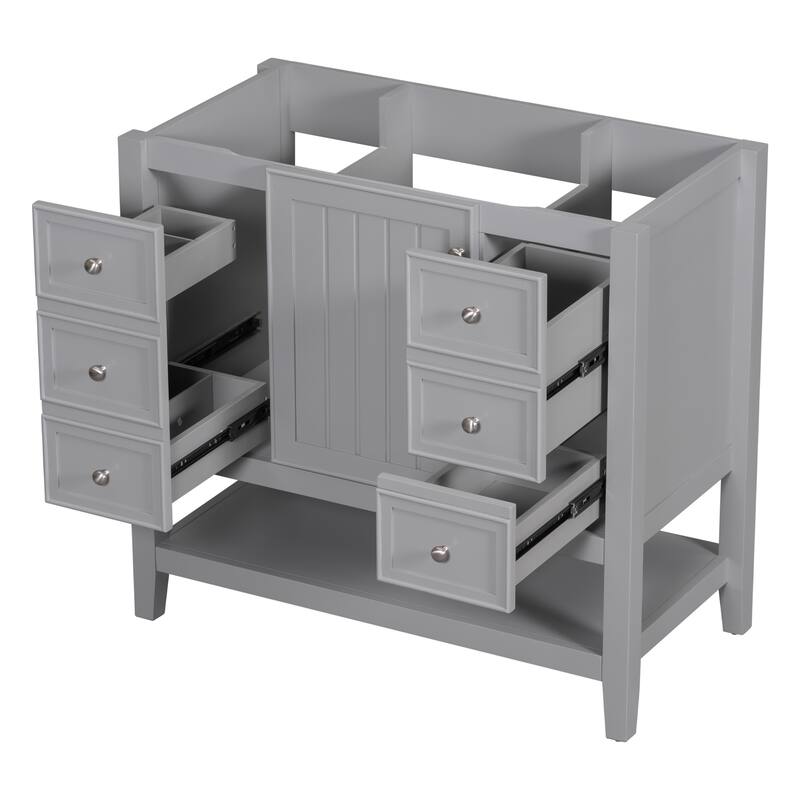 36" Bathroom Vanity without Sink
