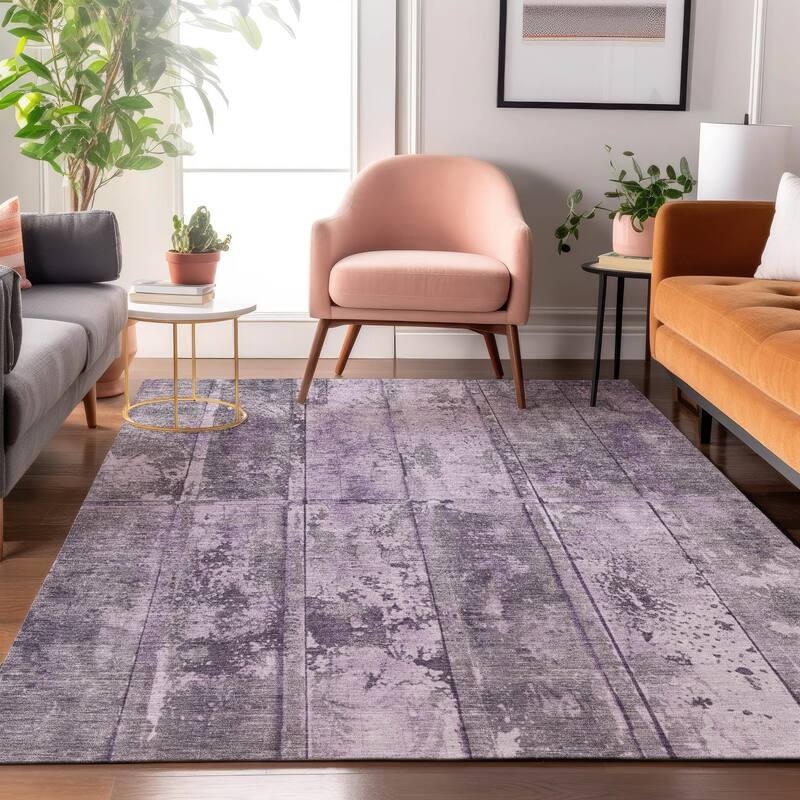 Premium Washable Super Soft Modern Panel Mayfield Rug