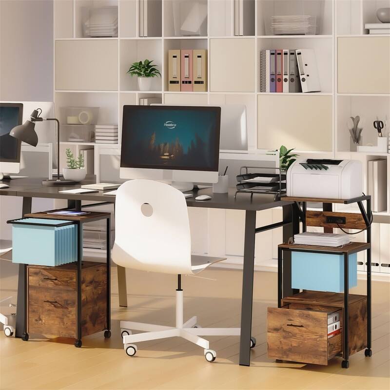 File Cabinet - 15.7"D x 17.3"W x 38.6"H