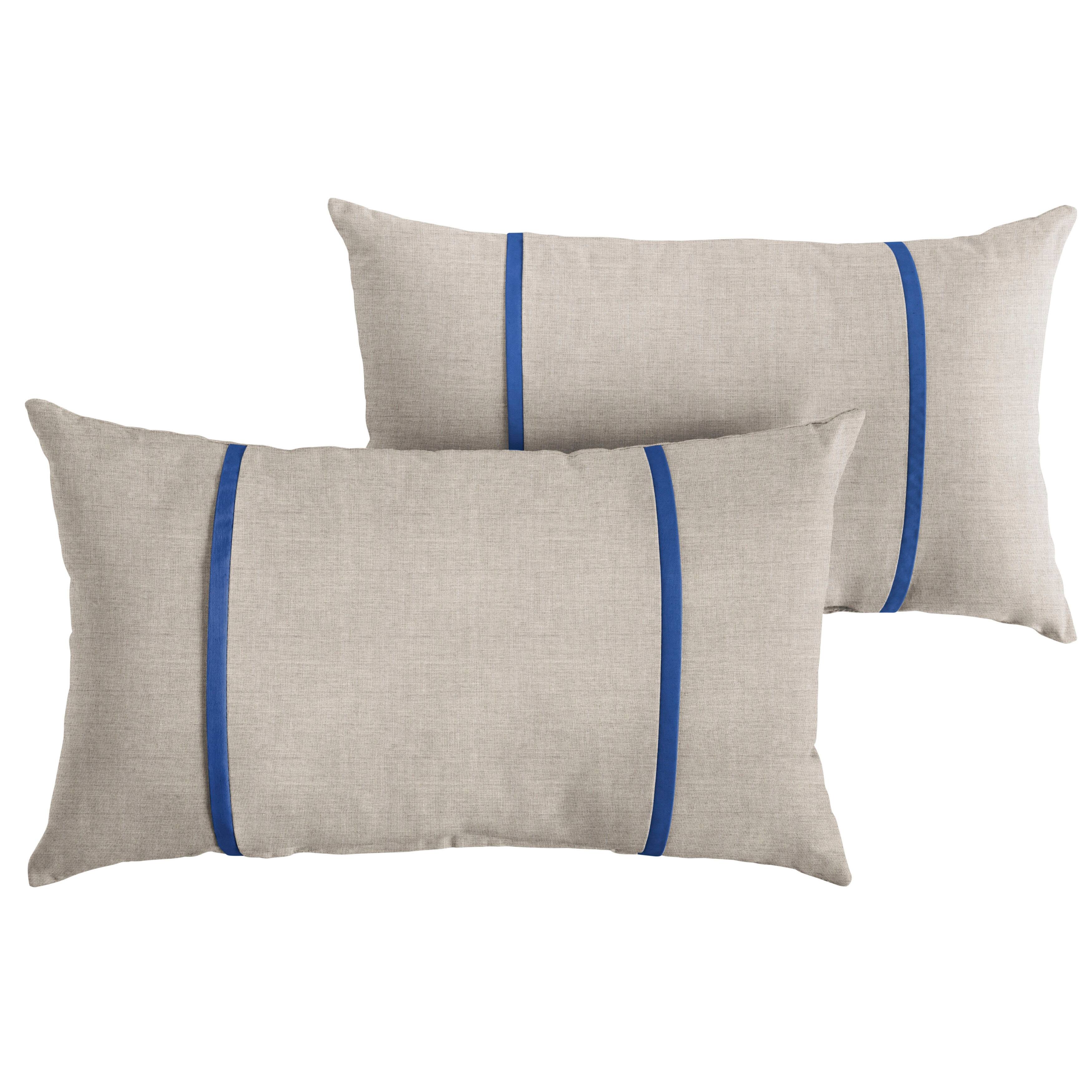 Option Sunbrella - Cast Silver/Canvas True Blue