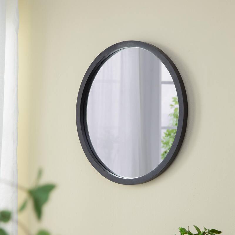Round wall mirror for living room