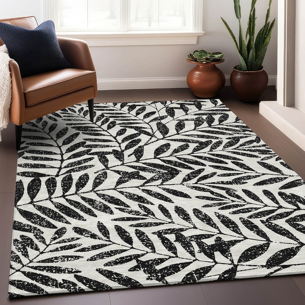 Premium Washable Super Soft Floral Jungle Mayfield Rug