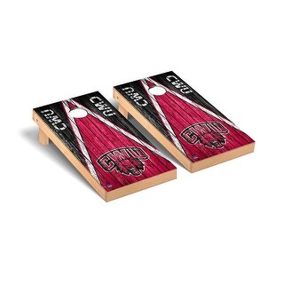 Central Washington Wildcats Triangle Cornhole Board Set