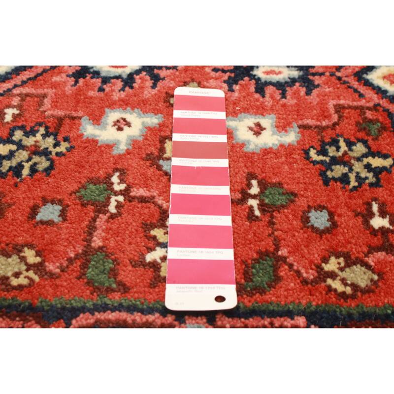 ECARPETGALLERY Hand-knotted Serapi Heritage Red Wool Rug - 2'7 x 11'11