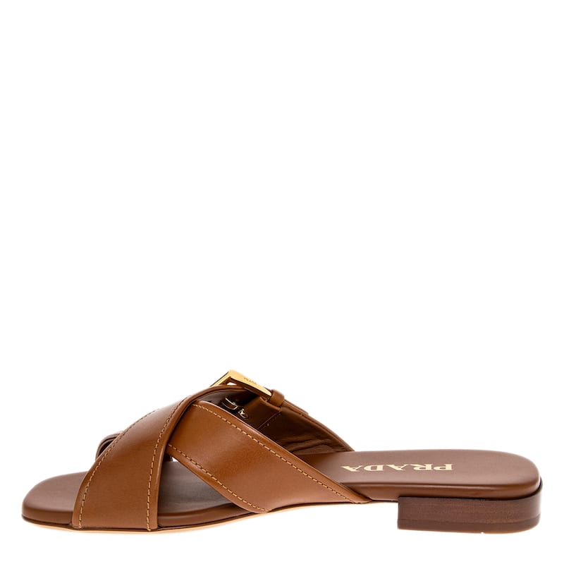 Prada Crisscross Slides