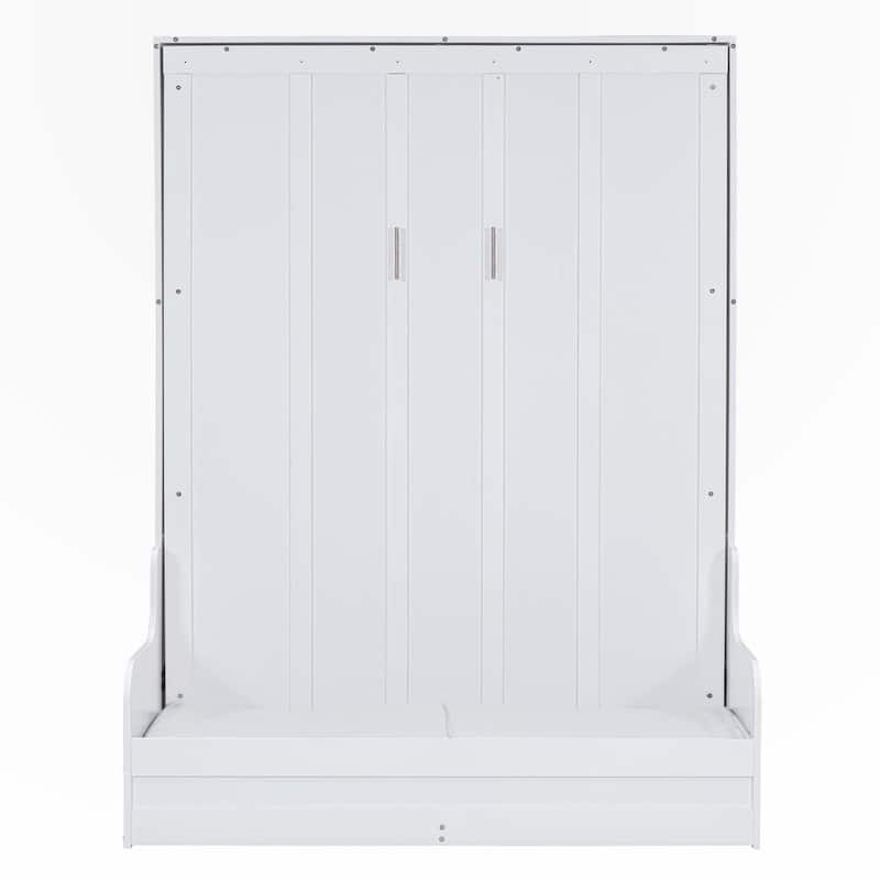 Queen Size Murphy Bed Wall Bed with Cushion