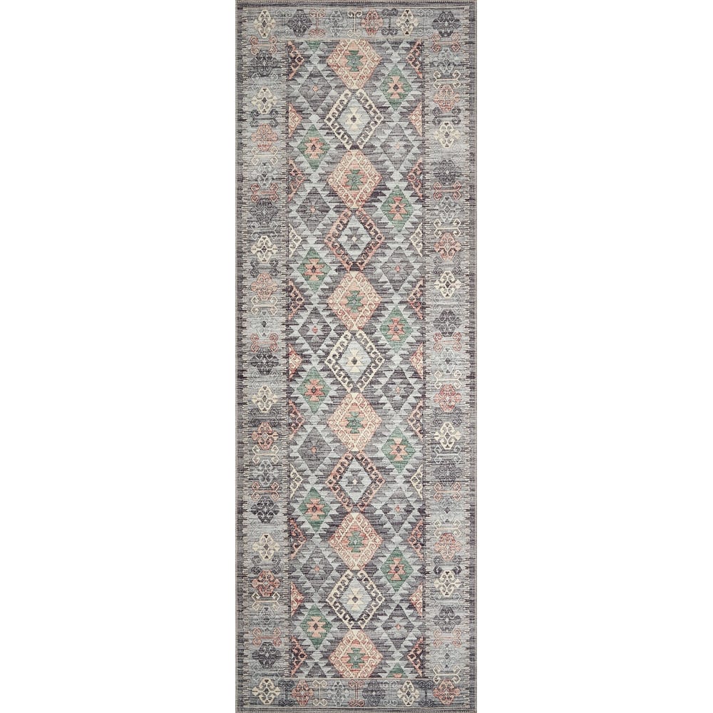 Alexander Home Escalante Southwestern Diamond Area Rug
