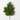 Artificial Mixed Pine & Juniper Stem Green 26"H - 17"L x 4"W x 26"H