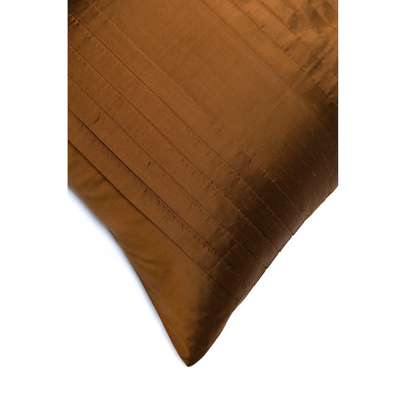 Royce Dupioni Silk 24 Inch Throw Pillow