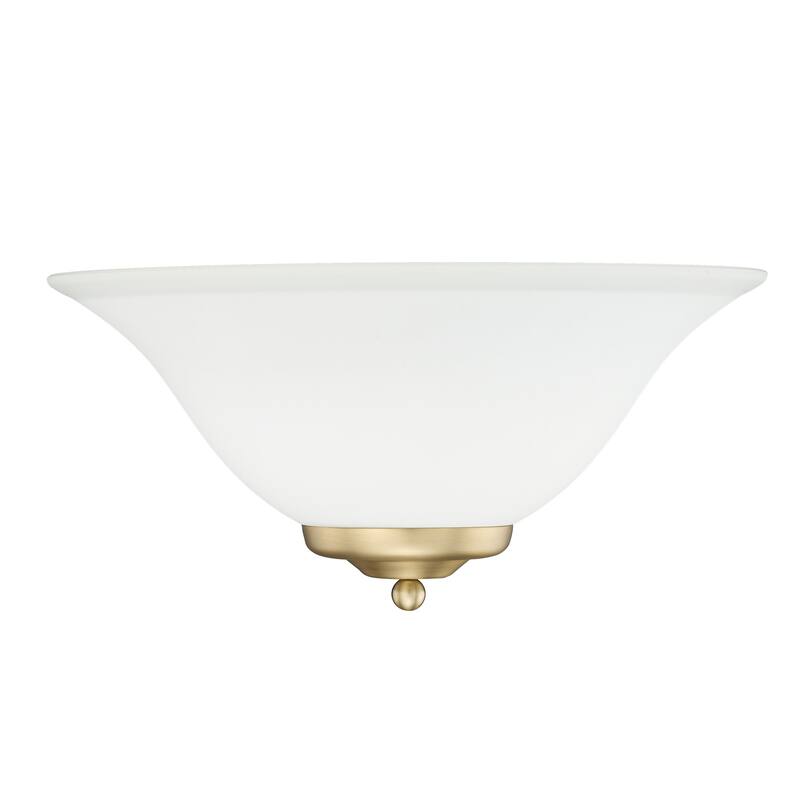 Wry Lighting Bella 1-light Wall Sconce in Brushed Champagne Brass