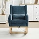 preview thumbnail 13 of 28, Reclining Glider Rocking Chair with Extendable Footrest, High Backrest & Side Storage Pocket