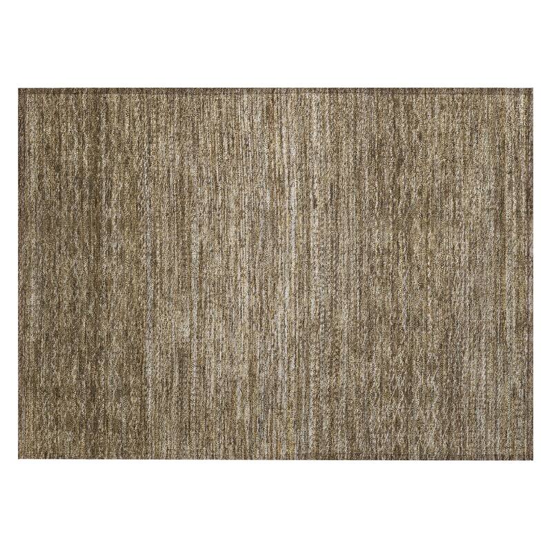 Machine Washable Indoor/Outdoor Modern Trellis Chantille Rug