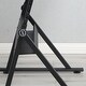 preview thumbnail 5 of 5, Nestfair Black Adjustable Tempered Glass Drafting Printing Table with Chair