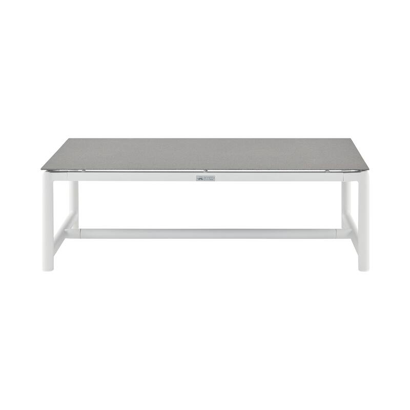 Crown 4 Piece Aluminum and Teak Outdoor Seating Set