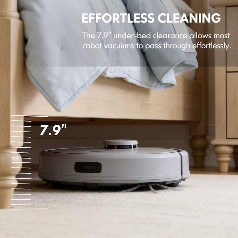 3 Piece Bedroom Set, Queen Size Bed Frame & Set of 2 Nightstands, Oak