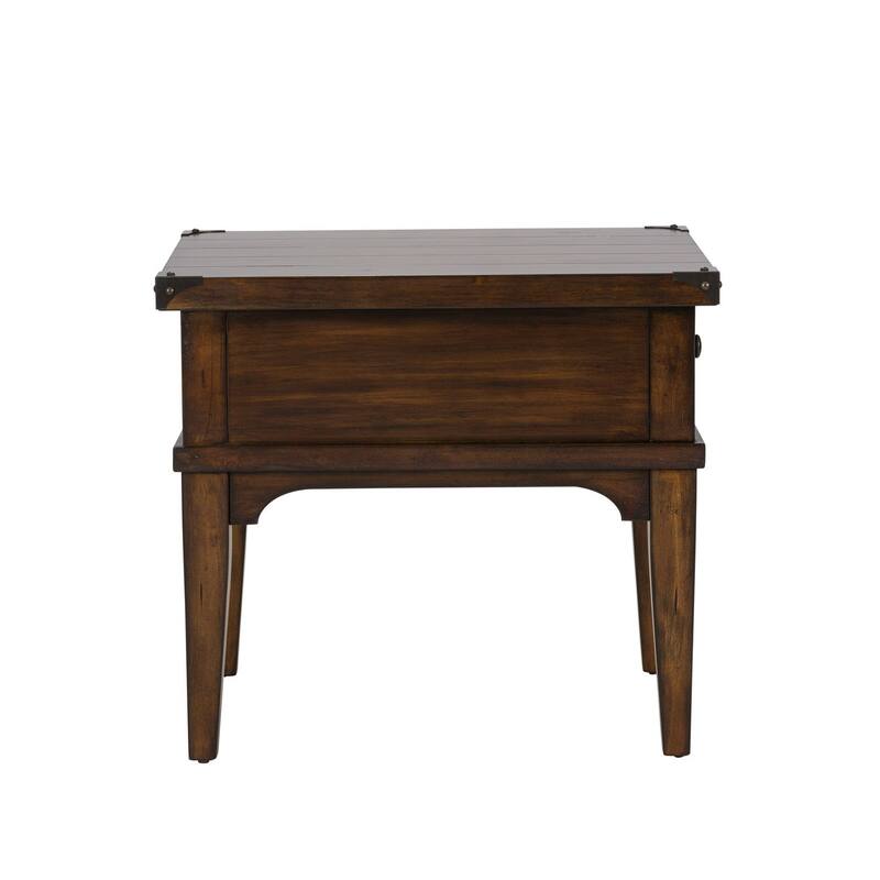 Aspen Skies Russet Brown 3 Piece Set (1-Cocktail 2-End Tables)