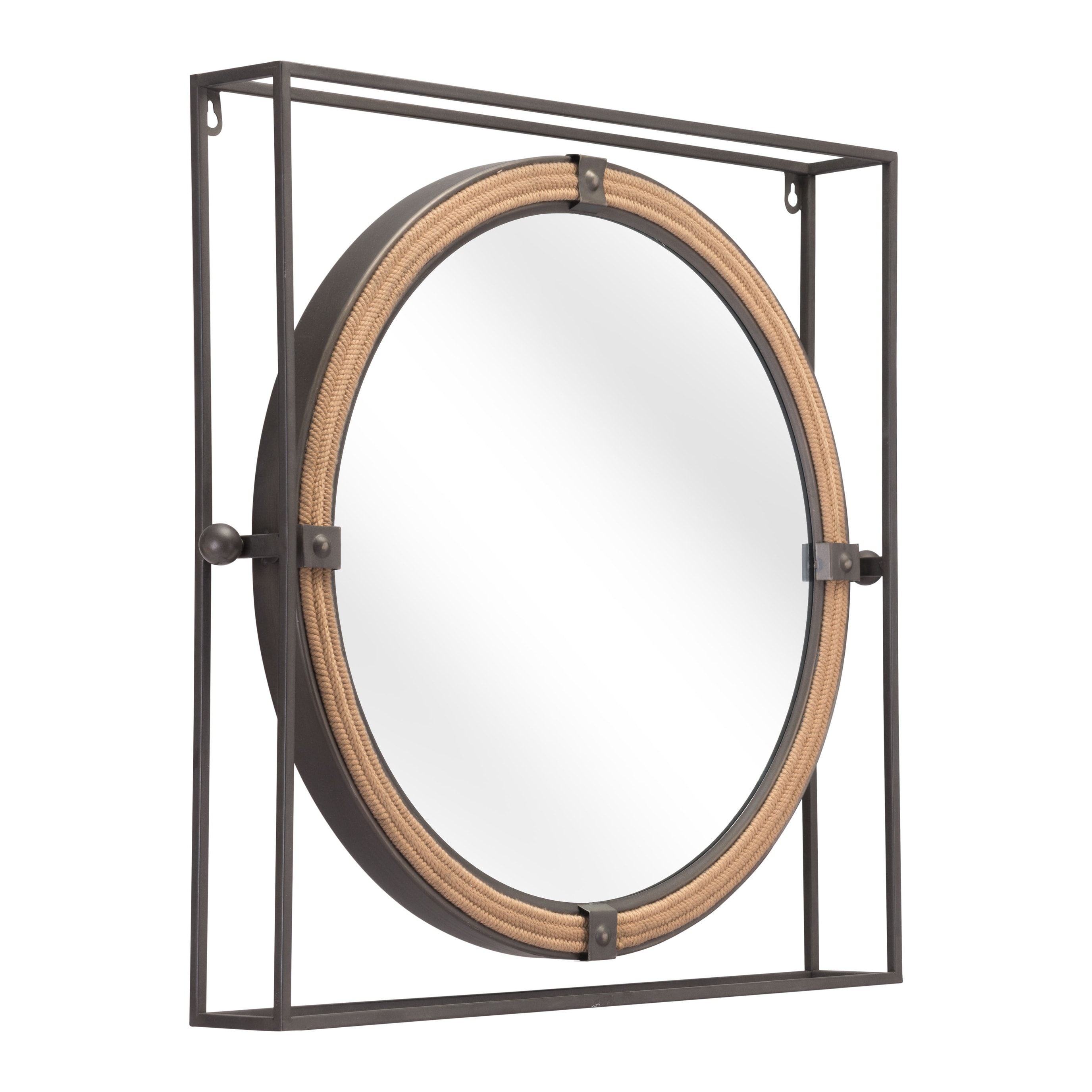 Green Apple Mirror Gray