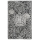 preview thumbnail 3 of 26, SAFAVIEH Handmade Ebony Marian Modern Floral Wool Rug 3' x 5' - Black/Ivory - Rectangle