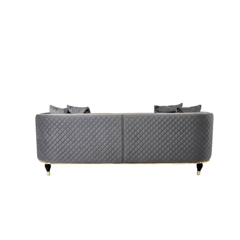Tayland 3 Pieces Modern Living Room Sets 1 Sofa 1 Loveseat 1 Chair