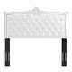 preview thumbnail 13 of 65, Louisa Tufted Performance Velvet Twin Headboard